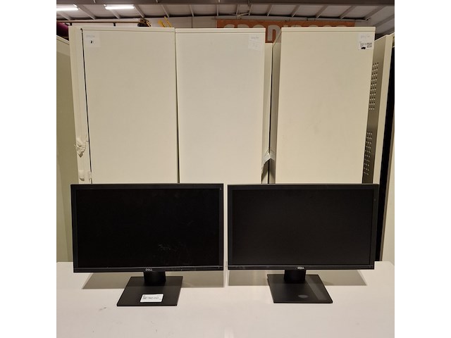 2x monitor, dell, e221hn, 2021 - afbeelding 1 van  8