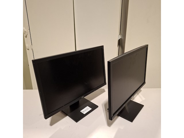 2x monitor, dell, e221hn, 2021 - afbeelding 2 van  8