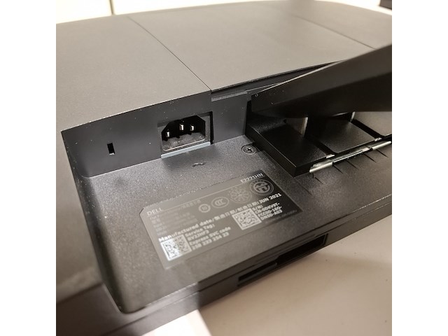 2x monitor, dell, e221hn, 2021 - afbeelding 7 van  8