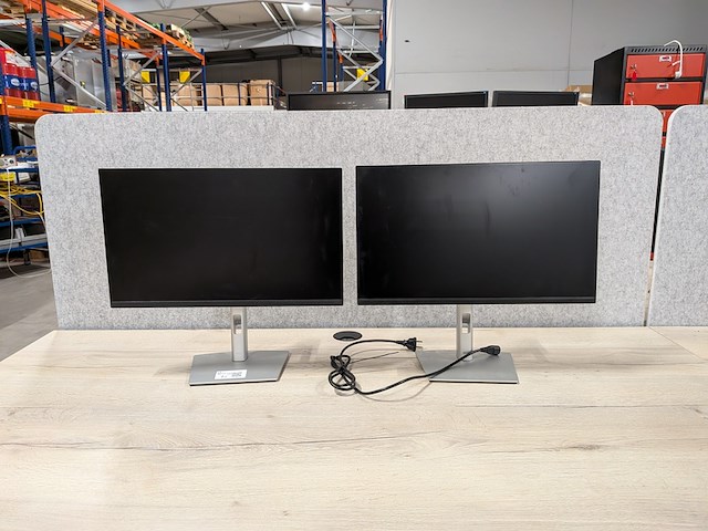 2x monitor, dell, p2422h, 2023 - afbeelding 1 van  5