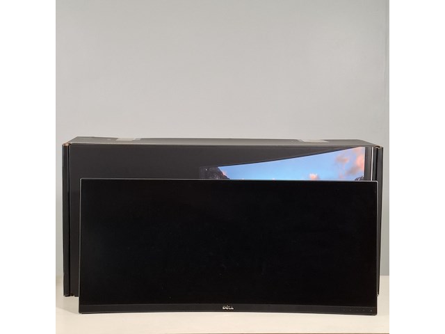 2x monitor, dell, u3415w - afbeelding 1 van  14