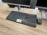 2x monitor, e233 - afbeelding 2 van  4