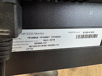 2x monitor, e233 - afbeelding 4 van  4