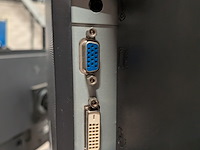 2x monitor, eizo, flexscan s2402w, zwart, 2010 - afbeelding 8 van  8