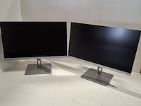 2x monitor hp, e243, 2019 - afbeelding 1 van  10
