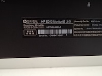 2x monitor hp, e243, 2019 - afbeelding 5 van  10