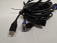 2x monitor hp, f0w81aa f0w81at, 2014 - afbeelding 8 van  17