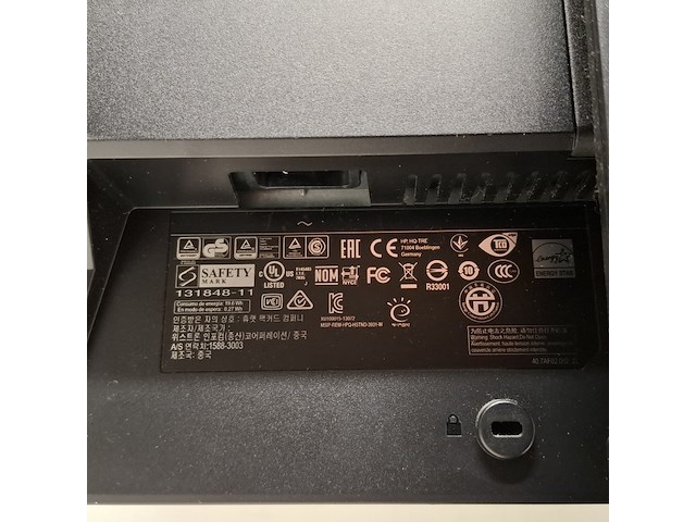 2x monitor hp, f0w81aa f0w81at, 2014 - afbeelding 16 van  17