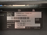 2x monitor hp, f0w81aa f0w81at, 2014 - afbeelding 17 van  17