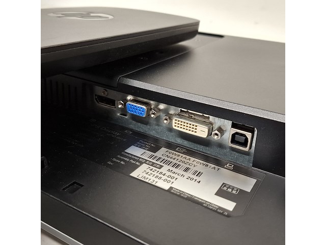 2x monitor hp, f0w81aa f0w81at, 2014 - afbeelding 3 van  19