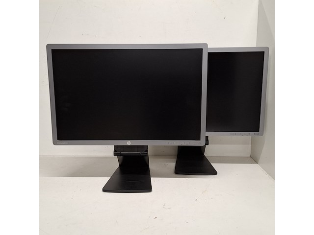 2x monitor hp, f0w81aa f0w81at, 2014 - afbeelding 1 van  19