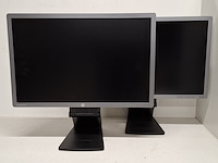2x monitor hp, f0w81aa f0w81at, 2014 - afbeelding 1 van  19