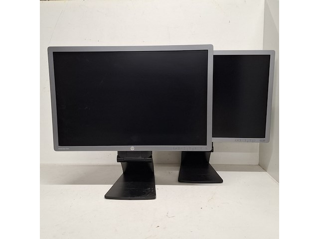 2x monitor hp, f0w81aa f0w81at, 2014 - afbeelding 1 van  20
