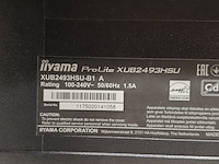 2x monitor iiyama, prolite | pl2492h - afbeelding 3 van  16