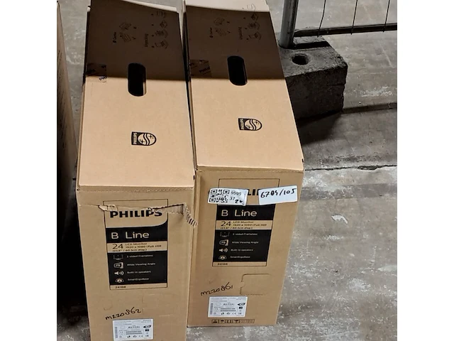 2x monitor, philips, 241b8 - afbeelding 7 van  15