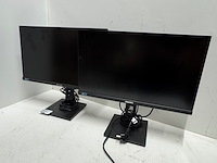 2x monitor, philips, 245b - afbeelding 1 van  6