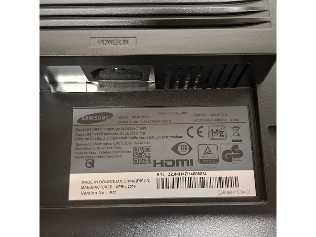 2x monitor samsung en eizo - afbeelding 2 van  21