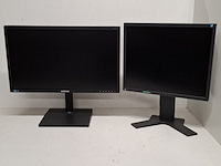 2x monitor, samsung en eizo - afbeelding 1 van  21