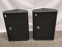 2x monitor/floor speaker, electrovoice, t221m, zwart - afbeelding 5 van  9