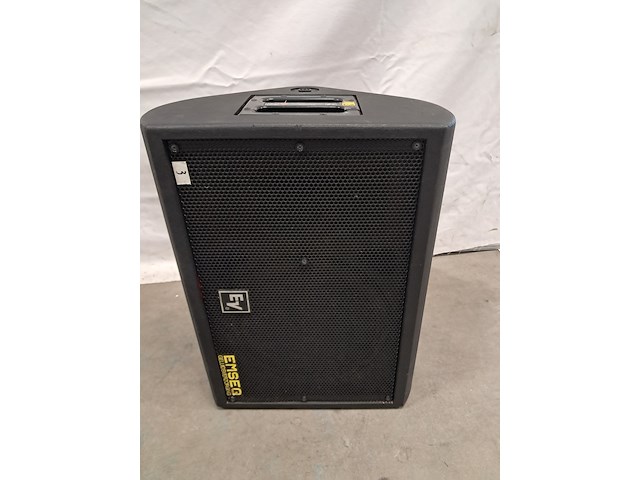 2x monitor/floor speaker, electrovoice, t221m, zwart - afbeelding 7 van  10