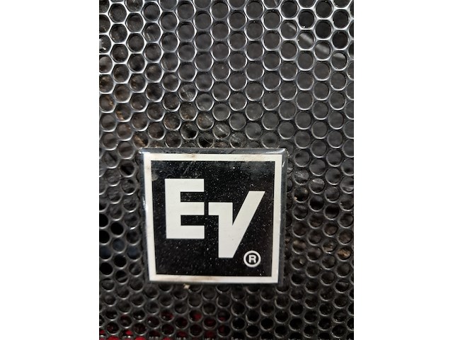 2x monitor/floor speaker, electrovoice, t221m, zwart - afbeelding 9 van  10