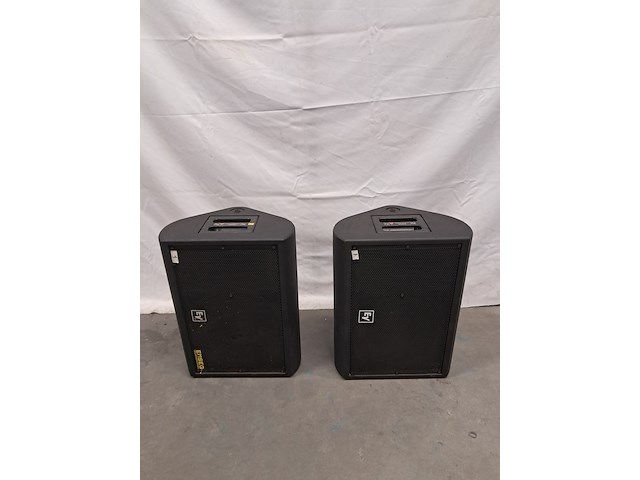 2x monitor/floor speaker, electrovoice, t221m, zwart - afbeelding 5 van  9