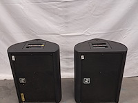 2x monitor/floor speaker, electrovoice, t221m, zwart - afbeelding 5 van  9