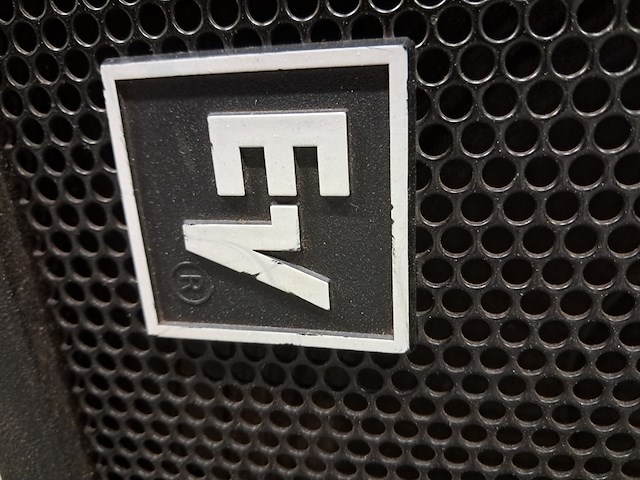 2x monitor/floor speaker, electrovoice, t221m, zwart - afbeelding 7 van  9