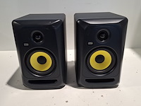 2x monitorluidspreker, krk, classic 5