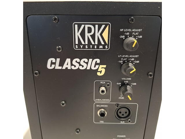2x monitorluidspreker, krk, classic 5 - afbeelding 9 van  24
