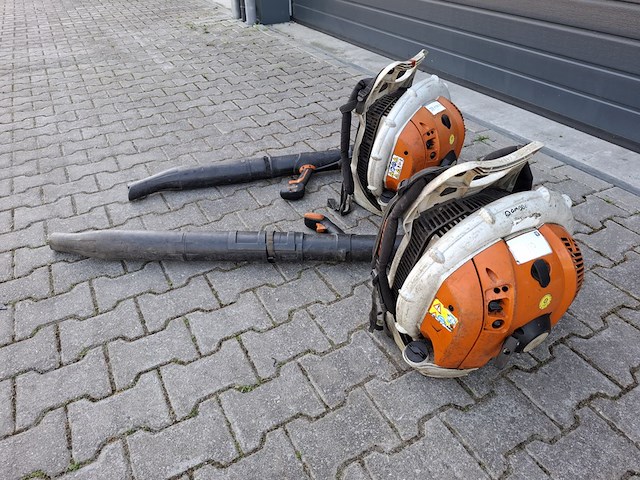 2x motor baldblazer, stihl, br550 - afbeelding 1 van  8