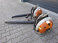 2x motor baldblazer, stihl, br550 - afbeelding 1 van  8