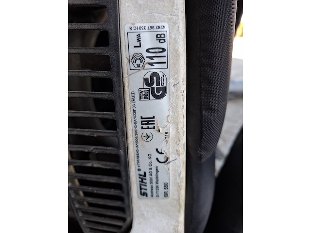 2x motor baldblazer, stihl, br550 - afbeelding 7 van  8