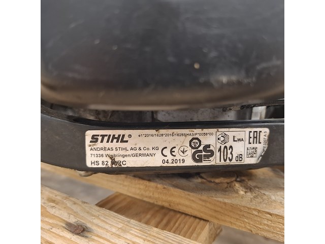 2x motor heggenschaar, stihl, hs 82r | hs 81r - afbeelding 5 van  15
