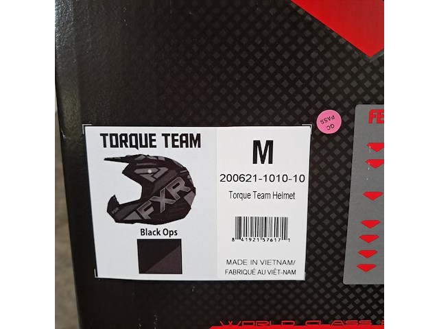 2x motorhelm, torque team, fxr - afbeelding 9 van  9