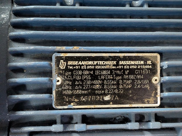 2x motorreductor - afbeelding 12 van  13