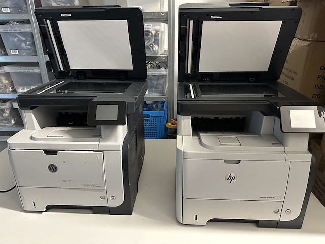 2x multifunctional printer, hp, laserjet pro m521dw (mfp) - afbeelding 1 van  7