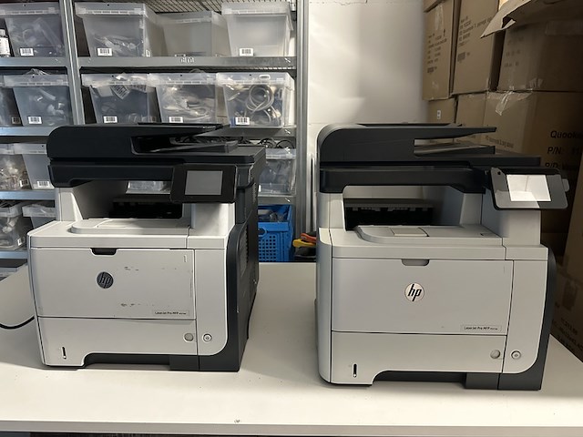 2x multifunctional printer, hp, laserjet pro m521dw (mfp) - afbeelding 3 van  7