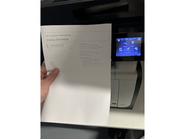 2x multifunctional printer, hp, laserjet pro m521dw (mfp) - afbeelding 4 van  7