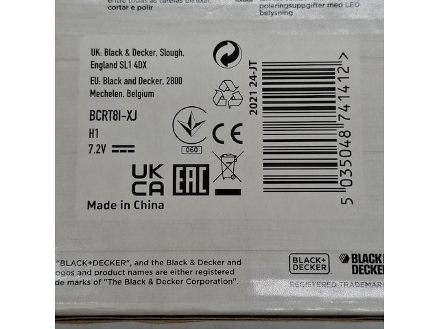 2x multitool, black&decker, bcrt8i - afbeelding 5 van  7