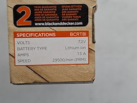 2x multitool, black&decker, bcrt8i - afbeelding 7 van  7