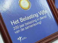 2x munt, 'het belasting vijfje' - afbeelding 4 van  9