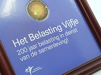 2x munt, 'het belasting vijfje' - afbeelding 7 van  9