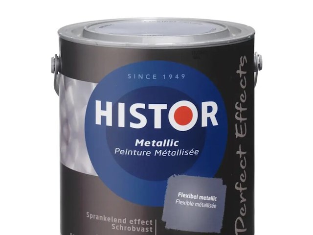 2x muurverf histor, perfect effects, flexibel, metallic 2,5l - afbeelding 2 van  2