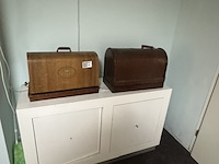 2x naaimachine pfaff en naumann, vintage - afbeelding 1 van  6