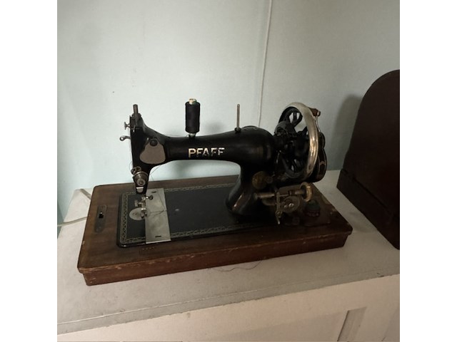 2x naaimachine pfaff en naumann, vintage - afbeelding 3 van  6