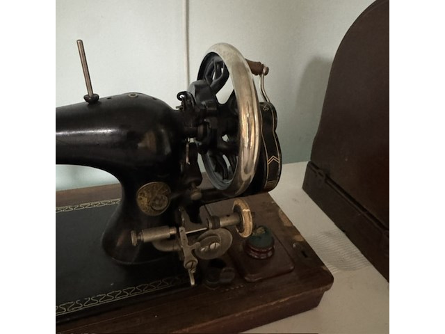 2x naaimachine pfaff en naumann, vintage - afbeelding 4 van  6