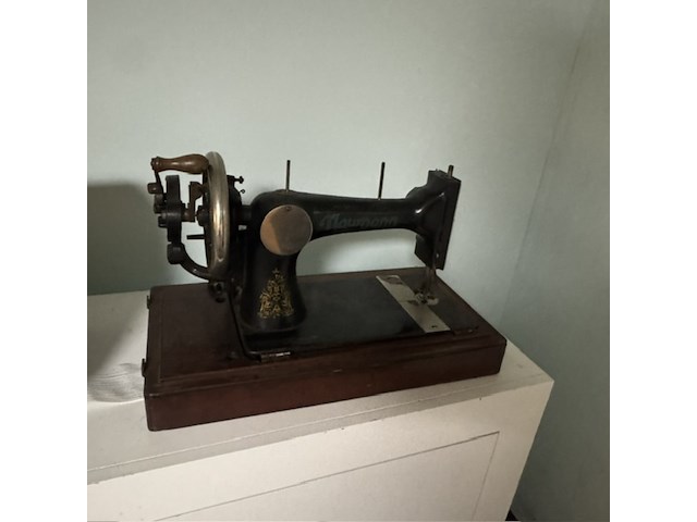 2x naaimachine pfaff en naumann, vintage - afbeelding 5 van  6