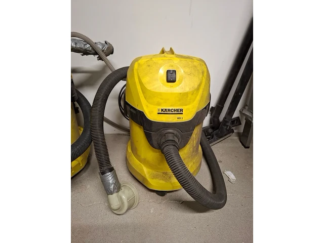 2x nat-en droogzuiger karcher, o.a. wd3 - afbeelding 3 van  4