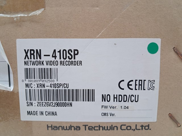 2x netwerk video recorder, samsung, wisenet xrn-410sp - afbeelding 3 van  4
